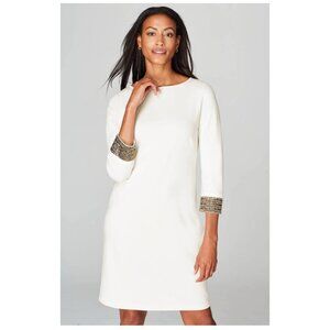 Christian Siriano for J. Jill Dress Sequin Cuff